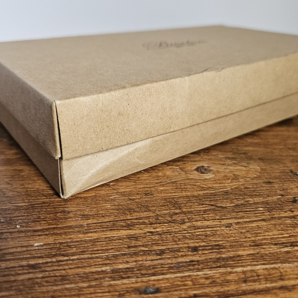 Buxton Brown Leather Wallet Womens Bifold New In Box W/ Photo Holder Insert - Picture 12 of 13